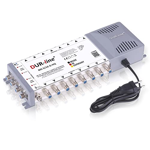Multiswitch satellite DUR-line MS 5/16 G-HQ pour seize décodeurs TV