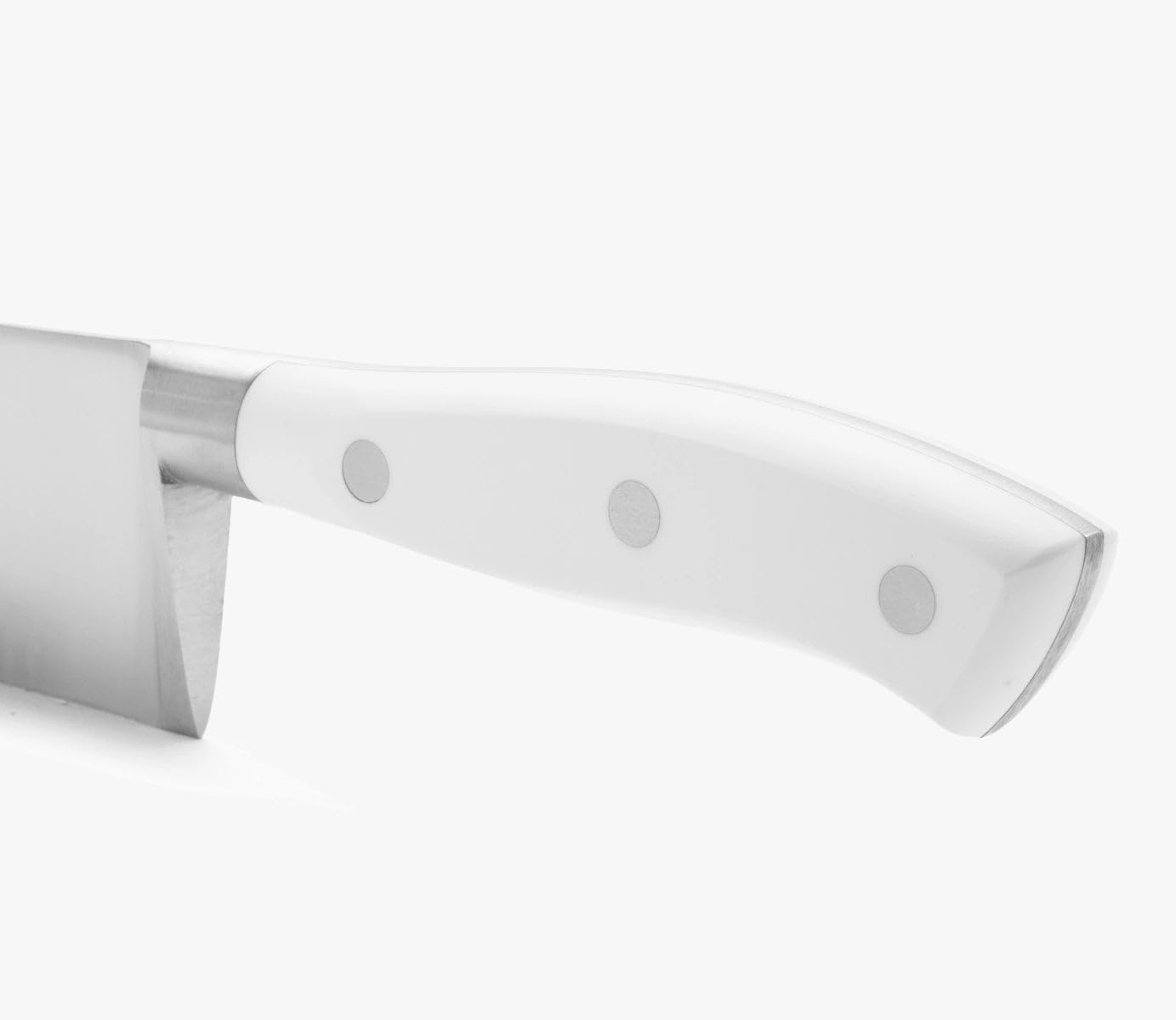 Arcos Forged Chef Knife 10 Inch Stainless Steel. Professional Cooking Knife For Cutting Variety of Foods. Ergonomic Polyoxymethylene Handle and 250mm Blade. Series Riviera Blanc. Color White — Amazon image 6