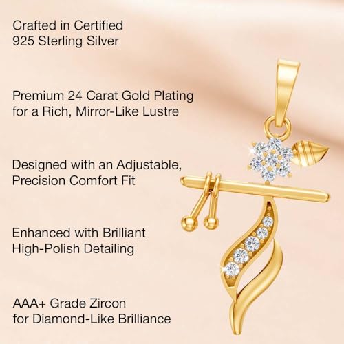 Image of Miss Highness 925 Silver Krishna Pendant for Women and Girls | Minimal Daily Wear Design | Silver Jewellery With Authenticity Certificate | Gift for Girlfriend Wife | Without Chain Pendant