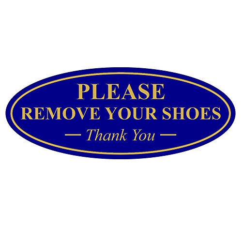 Panneau Please Remove Your Shoes idéal pour garder la maison propre