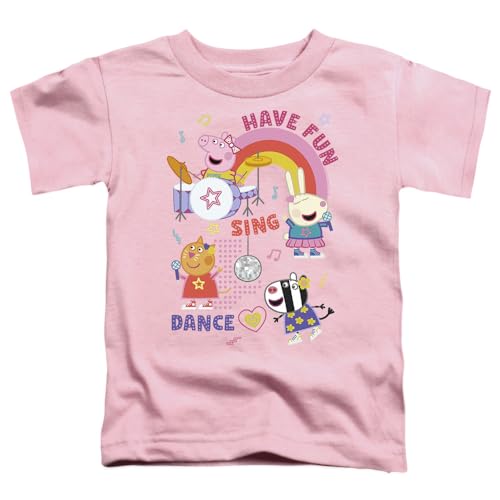Peppa Pig's Dance Party Kids T-Shirt for Youth Toddler Boys and Girls2