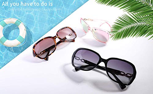 FEISEDY Vintage Square Polarized Sunglasses for Women UV400 Outdoor Driving Street Fashion Sunglasses B2526 by FEISEDY - Image 5