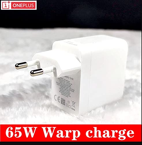Image of 65W SuperVooc Dash Charger Type C Adapter for Oneplus 12 /12R /11 / 11R / 10 /10R /9 /9R Nord CE4 /CE4 Lite / Ce3 / Ce3 Lite /Nord 4 /3 /2 (ONE Plus 65W Adapter)