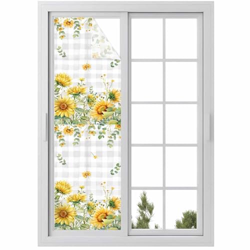 Vinilo decorativo gris amarillo 17.7"x78.7"