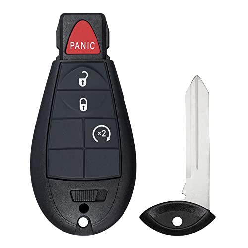 Clé bloquée ? Télécommande Jeep Cherokee GQ4-53T 4 boutons neuve