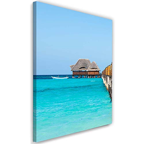 Tableau sur toile Océan Feeby une œuvre XXL pour sublimer votre intérieur