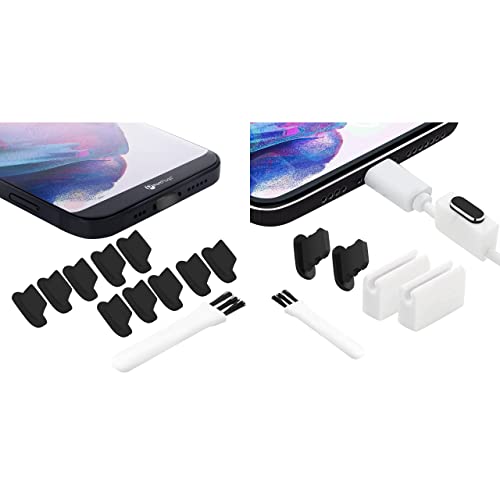 PortPlugs Dust Plugs (10 Pack) and Anti Dust Plugs (2 Pack)