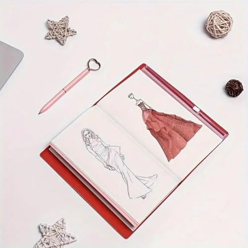 Diario personal con cubierta rosa y 136 páginas miniatura 5