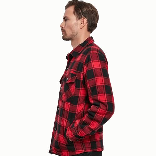 Image of Brandit Men's Lumber Jacket Black /Blue