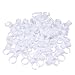 100Pcs Disposable Eyelash Extension Glue Rings Adhesive Holders Eyelashes Pallet Glue Holder for Tattoo Pigment Nail Art Eyelash Extension Permanent Makeup Tool