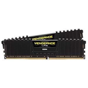 Corsair LPX 16GB (2 x 8GB) DDR4 3600 C18 (PC4-28800) 1.35V Desktop Memory – Black (CMK16GX4M2Z3600C18)