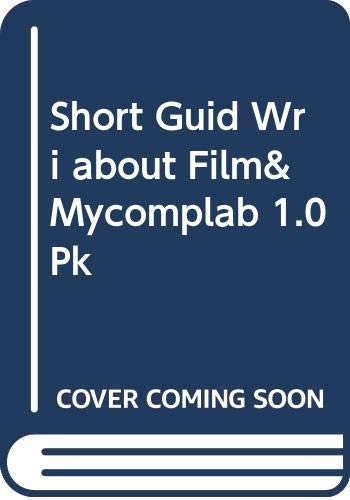 Short Guid Wri about Film& Mycomplab 1.0 Pk: Na: 9780321352750: Amazon ...