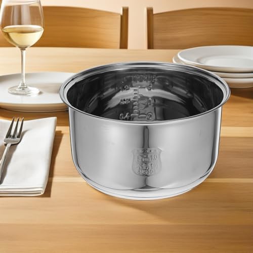 Insert en acier inoxydable pour cuiseur à riz 3 L avec conception de chauffage durable - 6