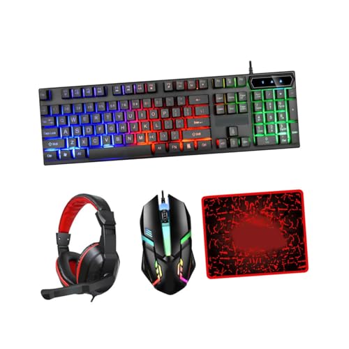 Teclado y ratón para juegos con auriculares para renovar tu setup de juego ULTECHNOVO