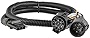 CURT 55384 Replacement Vehicle-Side Custom USCAR 4-Pin Trailer Wiring Harness, Black