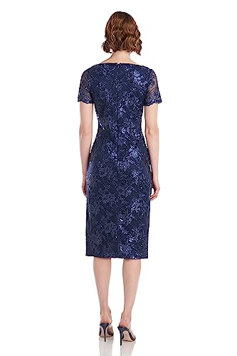 JS Collections Women's Leena Bateau Midi Dress4