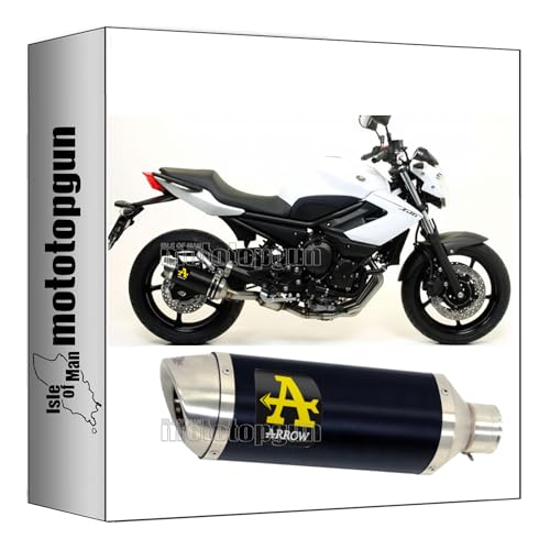 Pot echappement Arrow Thunder pour savourer chaque virage en Yamaha XJ6 Diversion