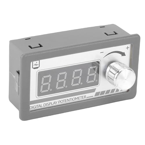 YDuupxe 2K Digital Potentiometer, Programmable Speed Control for DC Voltage Applications, Retardant ABS with Power Off Storage, Ideal for Industrial Electronics