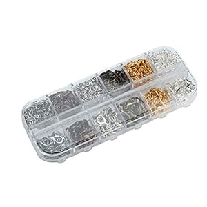 Draaibare karabijnhaken, karabijnhaak Stevige hoge hardheid Open springringset, voor ketting en armband