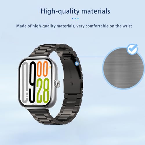 Correa metálica de acero inoxidable para Xiaomi Redmi Watch 5 miniatura 3
