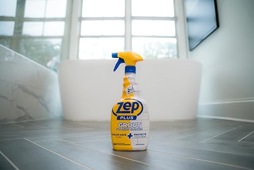 image for Zep Plus Grout Foaming Cleaner - 32 Fl OZ - R54212-2-in-1 benefits cle
