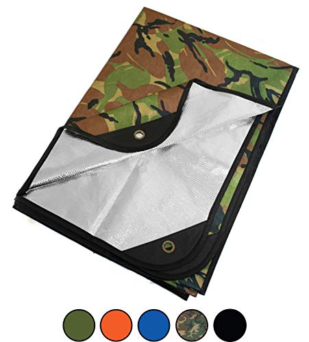 Arcturus Heavy Duty Survival Blanket – Insulated Thermal Reflective Tarp - 60" x