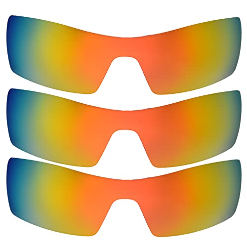 Verres polarisés Oakleys Oil Rig rouge pour le sport et les sorties