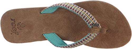Reef Damen Gypsylove Aqua Zehentrenner, Blau (Light Blue), 42/43 EU