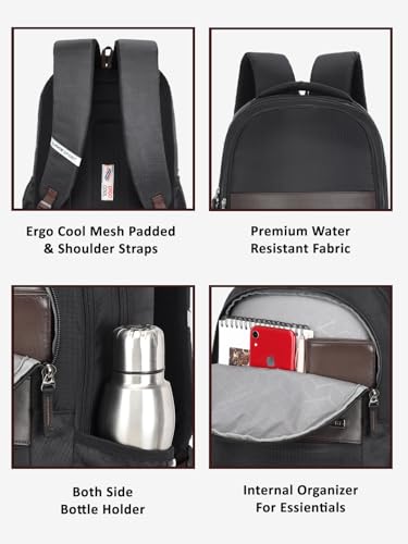 Image of Lavie Sport Nexus 35L Laptop Backpack |Fits Upto 15 inch Laptop |Laptop Compatiable | Office Backpack | Used for Men & Women