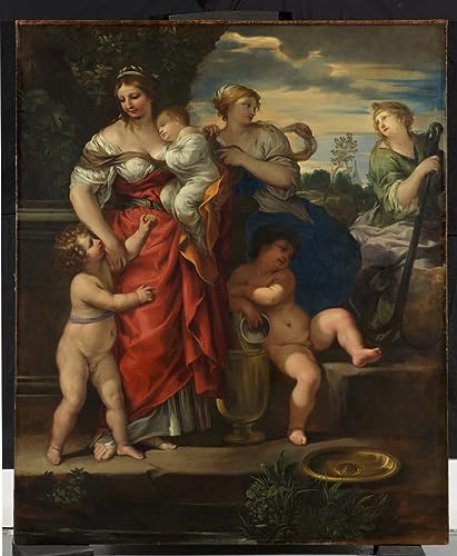 Tableaux Graffiti Art Mural Pietro Da Cortona Foi Espérance Charité SERENDIPITP Poster 60x90cm