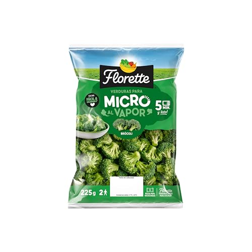 FLORETTE Brócoli al vapor (especial microondas) - 225 g
