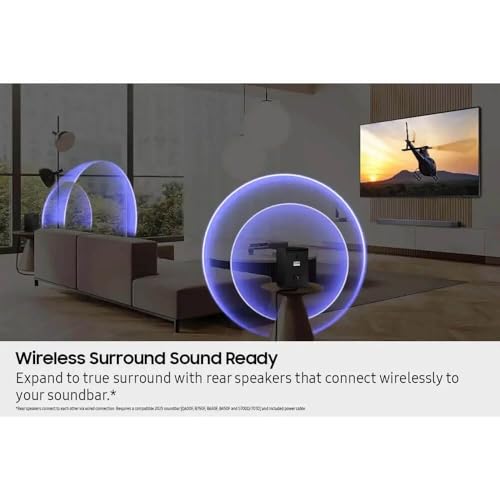 Image of Samsung SWA9250S Wireless Rear Speaker Kit - Black