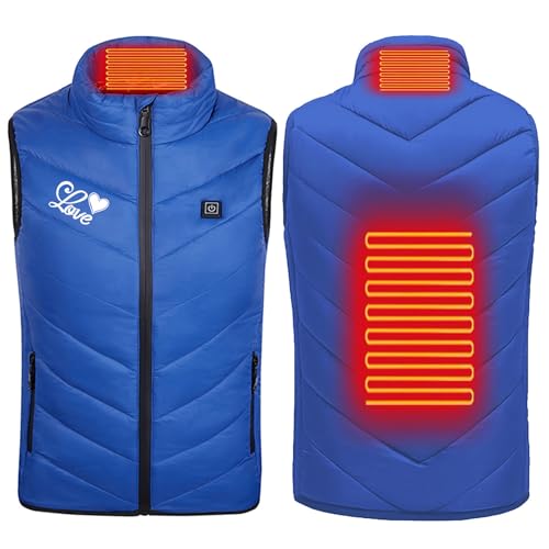 Heated Vest Boys Girls Children Heating Gilet USB Rechargeable Heated Body Warmer 3 Adjustable Temperature Waistcoat