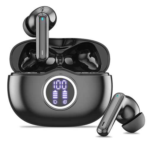 Fhumsh W70 Pro CXCz Bluetooth 5.3 nCt@CXeIA50ԍĐ LEDfW^fBXvCځAENCmCYLZO}CNAlԍHw݌vX|[cwbhzwbhZbg - ubN