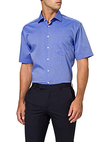 Ben Green Herrenhemd Blau, Bügelfrei, Langarm Mit Kent-Kragen - Gr. 39-50, 100% Baumwolle Ben Green Herrenhemd Blau, Bügelfrei, Langarm Mit Kent-Kragen - Gr. 39-50, 100% Baumwolle