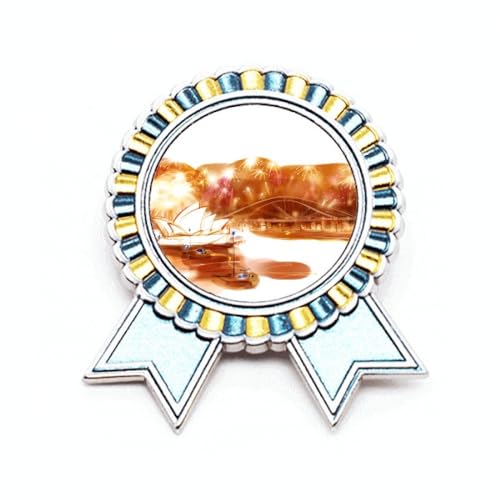 Médaille de prix opéra de Sydney broche en métal robuste taille M