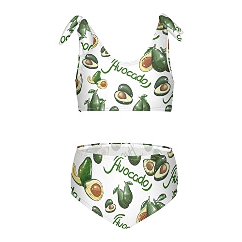 Aflyko Girls' Swimwear 2-Piece Bikini Set Beachwear 3-10T