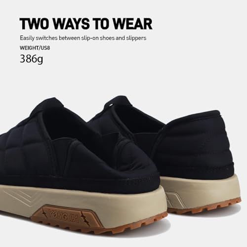 YONGJIA Men's Slip On Lightweight Loafers Casual Non Slip Walking Comfortable Indoor Outdoor Shoes4