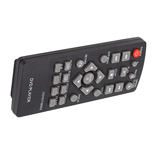 Accesorios De Tv Y Video, Electronics Qiilu Control Remoto DVD Player Dp132 DVD Player Remote Abs Cov31736202 Nuevo Control Remoto de Reemplazo Aplicable para Dp132 Dp132Nu DVD Player