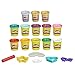 Play-Doh – 13 Pots de Pate A Modeler Couleurs métalliques et pailletées - 10 Pots de 84 g et 3 Pots 56g - Exclusivité Amazon