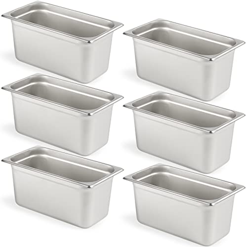 CURTA 6 Pack Anti-Jam Hotel Pans