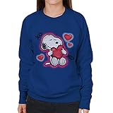 Offizielle Ware. Peanuts Snoopy Hugging Love Heart Xo Women\'s Sweatshirt