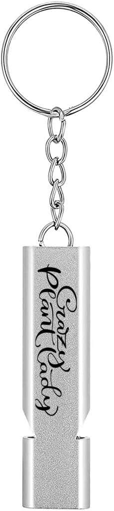 Premium Lifeguard Safety Emergency Loud Survival Whistles with Keychain High Pitch Double Tubes for Outdoor Camping Hiking Boating Hunting Fishing Kayak Kids Rescue Signaling(Lady