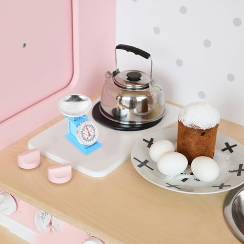 Safigle KL335QMM945AS14E Mini Kitchen Scale Portion-Control Scales Mini Mechanical Scale Simulated Mechanical Scale Mini Scale Platform Scale Kitchen Toys thumb #5