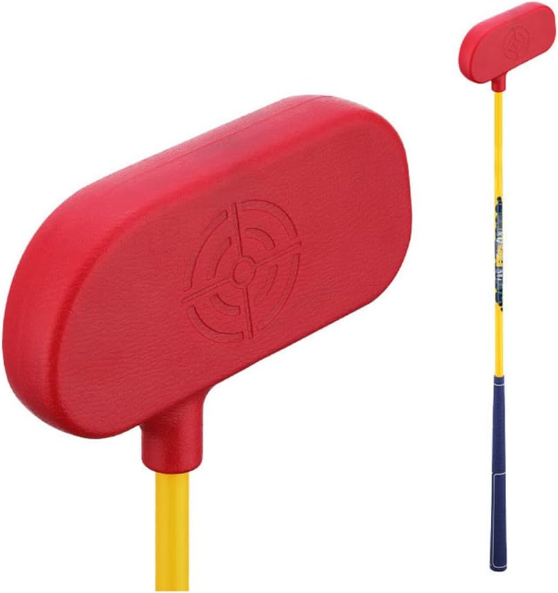 Junior Golf Club Putter with Large Hitting Surface and Practice Rods for Children Beginners, Golf Putters for Kids 3-12Y (Age 3-5,Red)