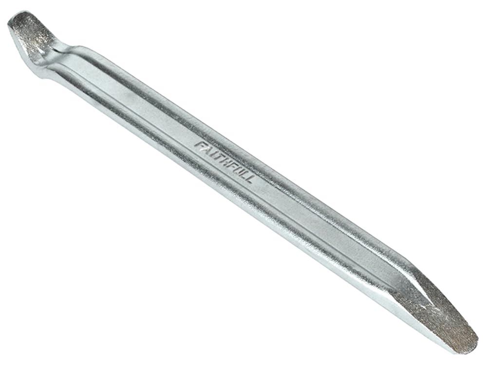 Faithfull Tyre Lever Chrome Plated 12 X 1In FAIAUTL12