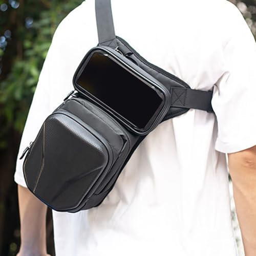 Bolsillo para la pierna impermeable contra caídas de llaves y herramientas 7