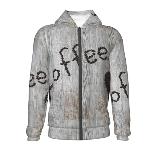 Coffee Is Always A Good Idea Kid Hoodies Boys Zip Up Sweatshirts Girls Pullover with Pocket2