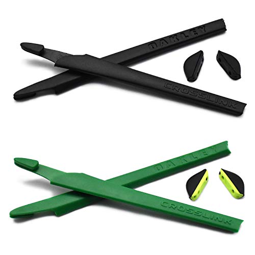 Kit caoutchouc silicone pour Oakley Crosslink - 2 paires de rechange pour lunettes