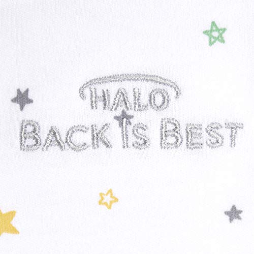 Image of HALO 100% Cotton Sleepsack Swaddle, 3-Way Adjustable Wearable Blanket, TOG 1.5, Space, Small, 3-6 Months
